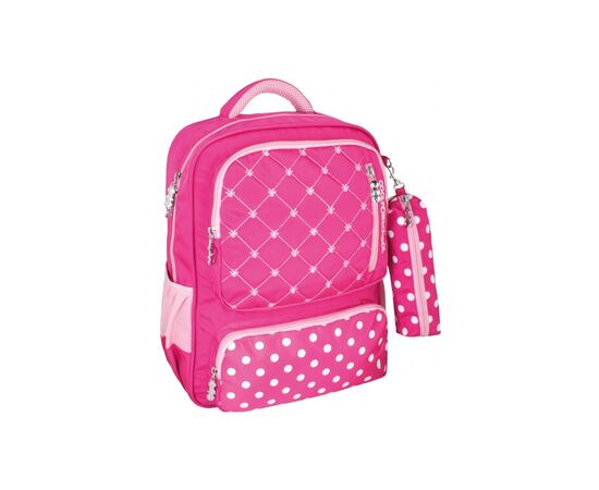 Рюкзак школьный Cool For School 400 с пеналом 15" CFS Jolly Pink (CF86145)