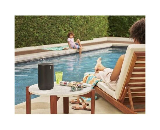Акустическая система Sonos Move Black (MOVE1EU1BLK), изображение 7 Акустическая система Sonos Move Black (MOVE1EU1BLK), изображение 7