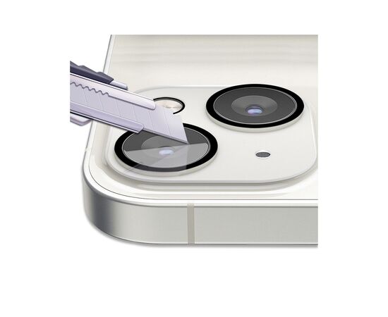 Стекло защитное BeCover Camera Apple iPhone 13 / 13 Mini Black (707024), изображение 5 Стекло защитное BeCover Camera Apple iPhone 13 / 13 Mini Black (707024), изображение 5