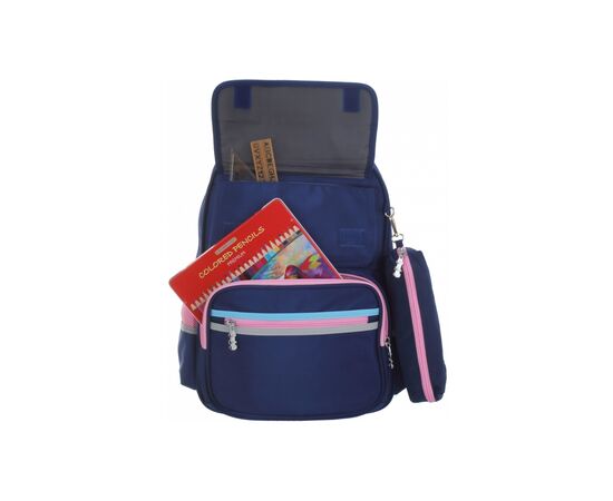 Рюкзак школьный Cool For School 16.5" женский 19 л Синий (CF86835), изображение 5 Рюкзак школьный Cool For School 16.5" женский 19 л Синий (CF86835), изображение 5