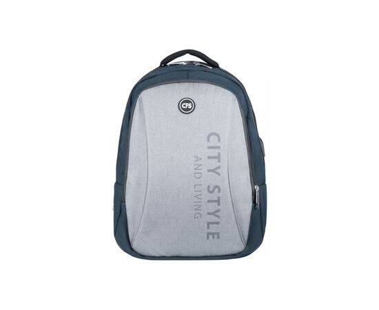 Рюкзак школьный Cool For School 44x32x20 см 28 л Голубо-серый (CF86588-03), изображение 5 Рюкзак школьный Cool For School 44x32x20 см 28 л Голубо-серый (CF86588-03), изображение 5
