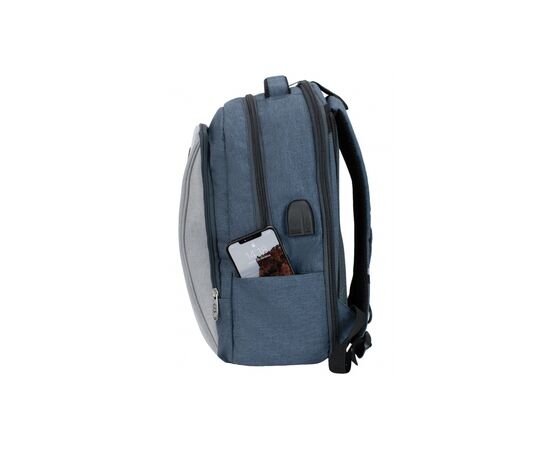 Рюкзак школьный Cool For School 44x32x20 см 28 л Голубо-серый (CF86588-03), изображение 6 Рюкзак школьный Cool For School 44x32x20 см 28 л Голубо-серый (CF86588-03), изображение 6