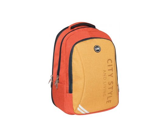 Рюкзак школьный Cool For School 44x32x20 см 28 л Оранжево-рыжий (CF86588-07)