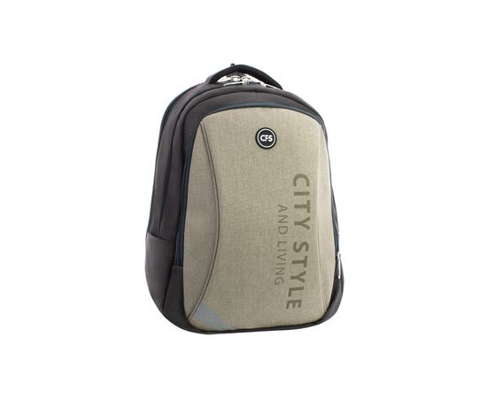 Рюкзак школьный Cool For School 44x32x20 см 28 л Коричнево-бежевый (CF86588-02)