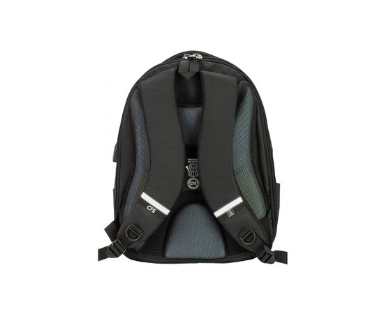 Рюкзак школьный Cool For School 18" 831 USB Черный с выделенными элементами (CF86588-09), изображение 2 Рюкзак школьный Cool For School 18" 831 USB Черный с выделенными элементами (CF86588-09), изображение 2