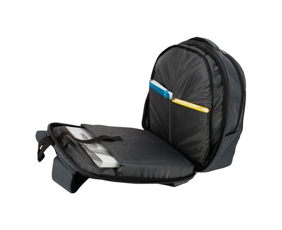 Рюкзак школьный Cool For School 18" 831 USB Черный с выделенными элементами (CF86588-09), изображение 6 Рюкзак школьный Cool For School 18" 831 USB Черный с выделенными элементами (CF86588-09), изображение 6