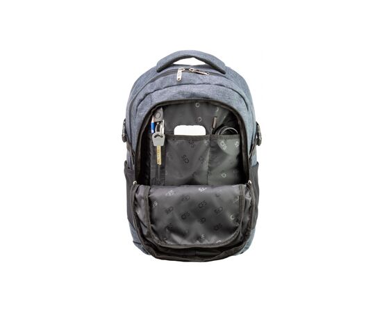 Рюкзак школьный Cool For School Темно-серый 145-175 см (CF86744-03), изображение 6 Рюкзак школьный Cool For School Темно-серый 145-175 см (CF86744-03), изображение 6