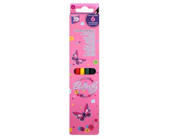 Карандаши цветные Cool For School Kitty 6 цветов (CF15150)