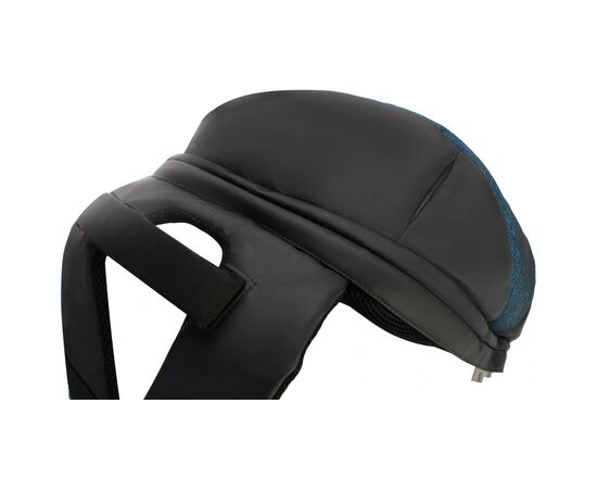 Рюкзак школьный Optima Anti-theft" 17 Черный с синим (O97366-02), изображение 4