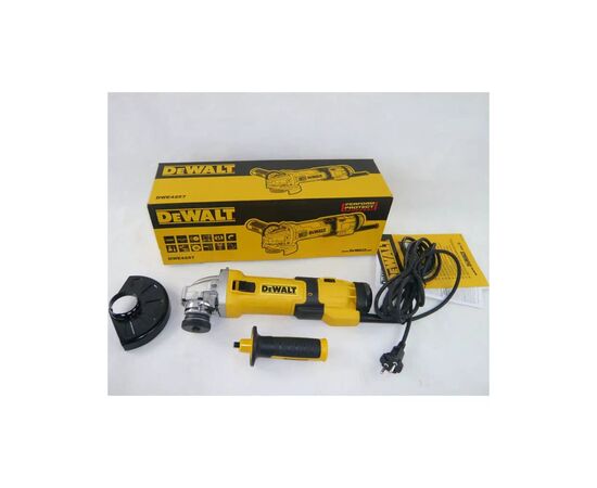 Шлифовальная машина DeWALT 1500 Вт, 2800-10000 об/мин, d=125 мм (DWE4257), изображение 7 Шлифовальная машина DeWALT 1500 Вт, 2800-10000 об/мин, d=125 мм (DWE4257), изображение 7
