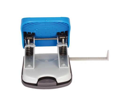 Дырокол Economix с линейкой 40 листов Синий (E40136), изображение 2 Дырокол Economix с линейкой 40 листов Синий (E40136), изображение 2