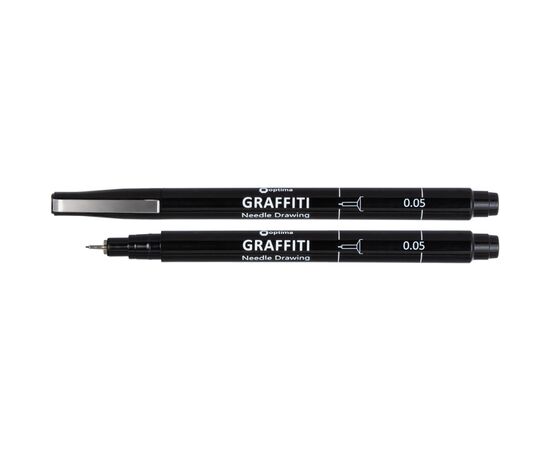 Лайнер Optima GRAFFITI 0,05 мм black (O16408)