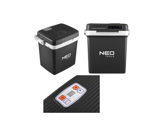 Автохолодильник Neo Tools 2в1 230/12В 26л Black/White (63-152), изображение 4 Автохолодильник Neo Tools 2в1 230/12В 26л Black/White (63-152), изображение 4