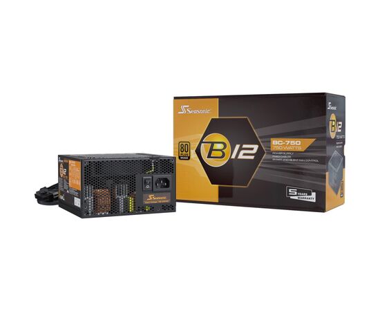 Блок питания Seasonic 750W PRIME B12 Bronze (A751BCAFH), изображение 6 Блок питания Seasonic 750W PRIME B12 Bronze (A751BCAFH), изображение 6