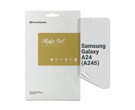 Плівка захисна Armorstandart Anti-spy Samsung A24 4G (A245) (ARM68014)