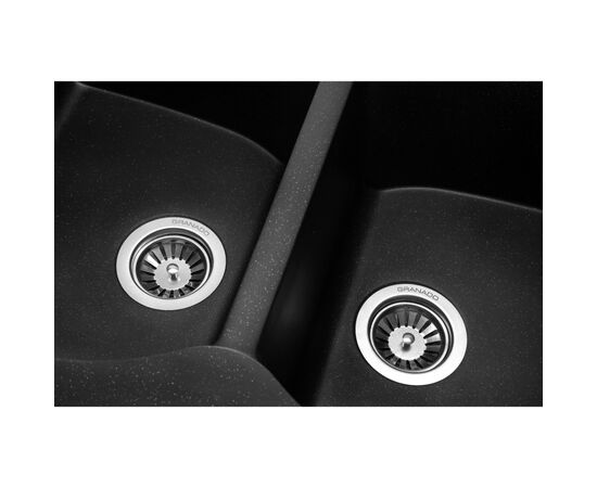 Мойка кухонная GRANADO CORDOBA black shine (gr1201), изображение 3 Мойка кухонная GRANADO CORDOBA black shine (gr1201), изображение 3