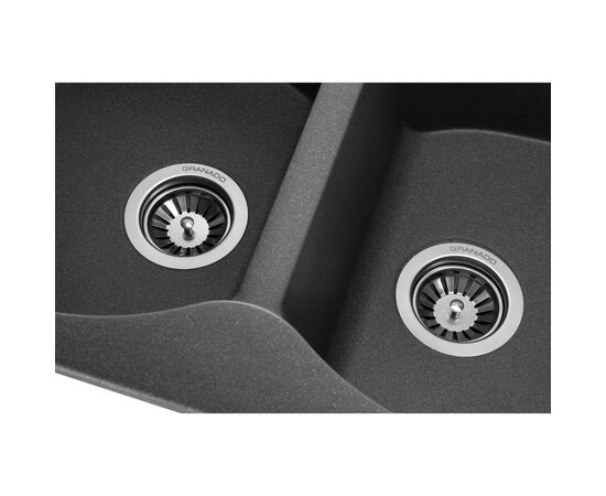 Мойка кухонная GRANADO CORDOBA grafito (gr1209), изображение 3 Мойка кухонная GRANADO CORDOBA grafito (gr1209), изображение 3