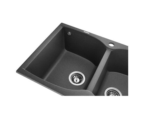 Мойка кухонная GRANADO CORDOBA grafito (gr1209), изображение 5 Мойка кухонная GRANADO CORDOBA grafito (gr1209), изображение 5