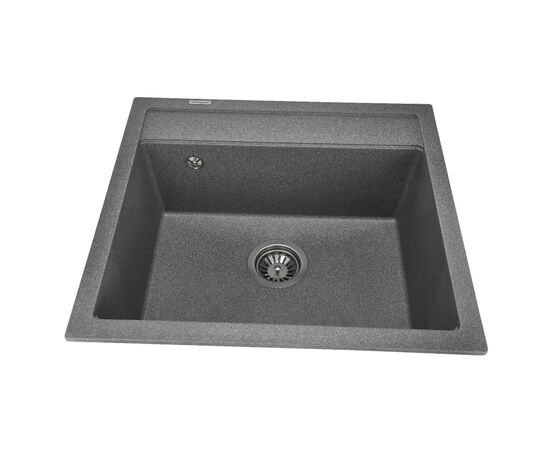 Мойка кухонная GRANADO LERIDA grafito (gr0409), изображение 2 Мойка кухонная GRANADO LERIDA grafito (gr0409), изображение 2