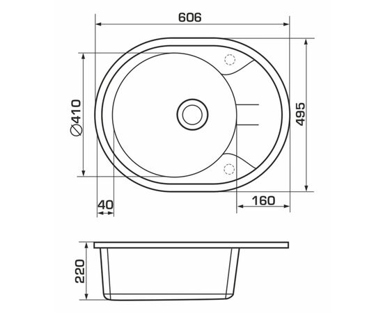 Мойка кухонная GRANADO MARBELLA grafito (gr2909), изображение 5 Мойка кухонная GRANADO MARBELLA grafito (gr2909), изображение 5