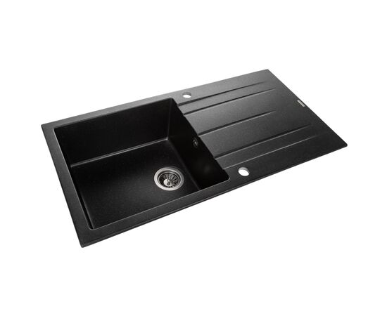 Мийка кухонна GRANADO MORA black shine (gr2601), зображення 2 Мийка кухонна GRANADO MORA black shine (gr2601), зображення 2