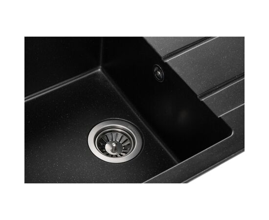 Мийка кухонна GRANADO MORA black shine (gr2601), зображення 3 Мийка кухонна GRANADO MORA black shine (gr2601), зображення 3