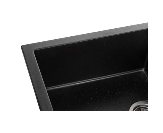 Мийка кухонна GRANADO MORA black shine (gr2601), зображення 4 Мийка кухонна GRANADO MORA black shine (gr2601), зображення 4