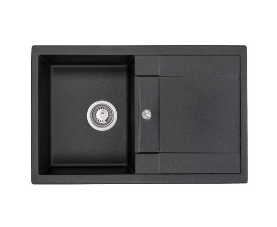 Мойка кухонная GRANADO VALENCIA black shine (gr0701)
