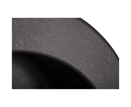 Мойка кухонная GRANADO VITORIA black shine (gr0101), изображение 5 Мойка кухонная GRANADO VITORIA black shine (gr0101), изображение 5