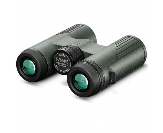 Бінокль Hawke Frontier HD X 10x32 Green (38007) (929047), зображення 2 Бінокль Hawke Frontier HD X 10x32 Green (38007) (929047), зображення 2