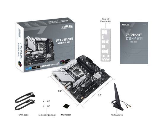 Материнська плата ASUS PRIME B760M-A WIFI, зображення 7