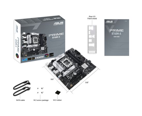 Материнська плата ASUS PRIME B760M-A-CSM, зображення 7