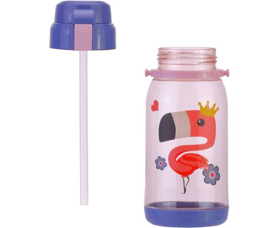 Поильник-непроливайка Cool For School Flamingo 650 мл, фиолетовая (CF61302), изображение 3 Поильник-непроливайка Cool For School Flamingo 650 мл, фиолетовая (CF61302), изображение 3
