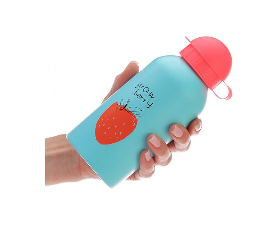 Поильник-непроливайка Cool For School Strawberry, 500 мл., голубая (CF61303), изображение 4 Поильник-непроливайка Cool For School Strawberry, 500 мл., голубая (CF61303), изображение 4