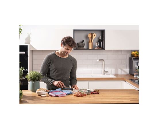 Пищевой контейнер Tefal Masterseal Glass Red 800 мл (N1041410), зображення 3