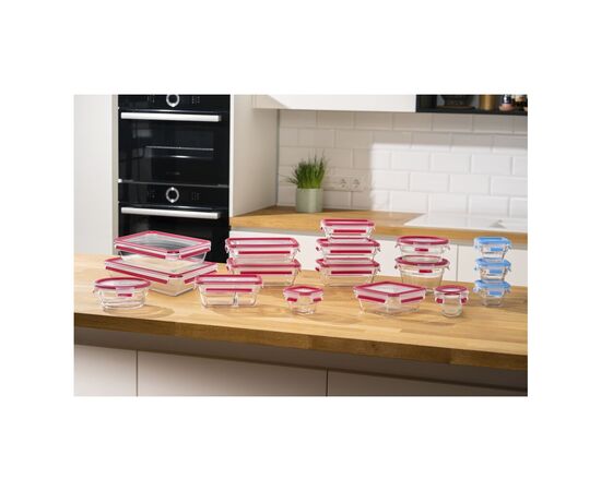Пищевой контейнер Tefal Masterseal Glass Red 800 мл (N1041410), зображення 6