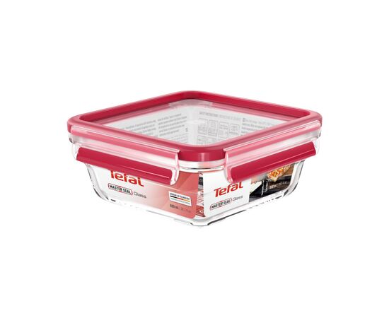 Пищевой контейнер Tefal Masterseal Glass Red 800 мл (N1041410)