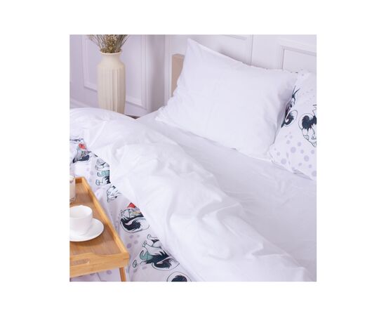 Постільна білизна MirSon Сатин 22-1331 No comment Сімейний (2200005157688), зображення 4