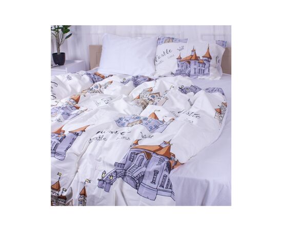 Постільна білизна MirSon Сатин 22-1332 Castle Полуторний (2200005161647), зображення 6