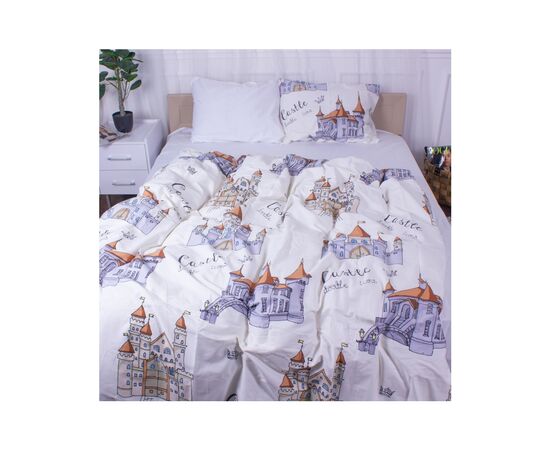 Постельное белье MirSon Сатин 22-1332 Castle Полуторный Евро (2200005161654), изображение 3