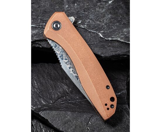Нож Civivi Baklash Copper Damascus (C801DS), изображение 6 Нож Civivi Baklash Copper Damascus (C801DS), изображение 6
