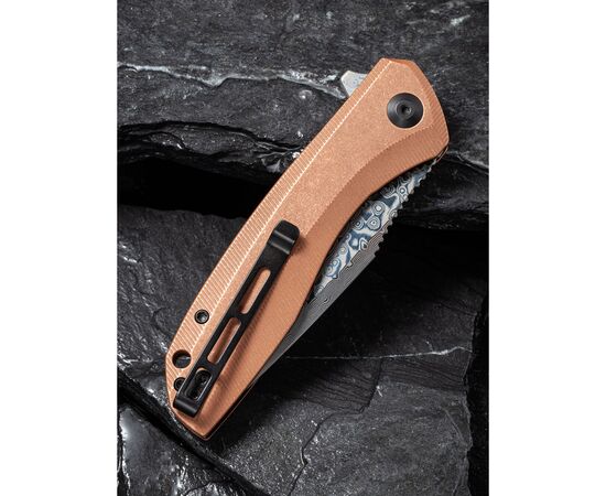 Нож Civivi Baklash Copper Damascus (C801DS), изображение 7 Нож Civivi Baklash Copper Damascus (C801DS), изображение 7