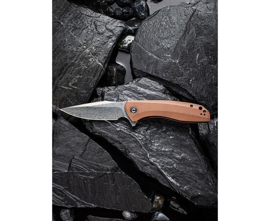 Нож Civivi Baklash Copper Damascus (C801DS), изображение 9 Нож Civivi Baklash Copper Damascus (C801DS), изображение 9