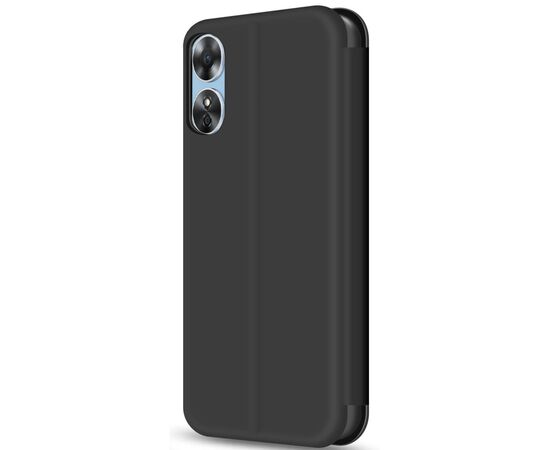 Чехол для мобильного телефона MAKE Oppo A17 Flip Black (MCP-OPA17BK), изображение 2 Чехол для мобильного телефона MAKE Oppo A17 Flip Black (MCP-OPA17BK), изображение 2