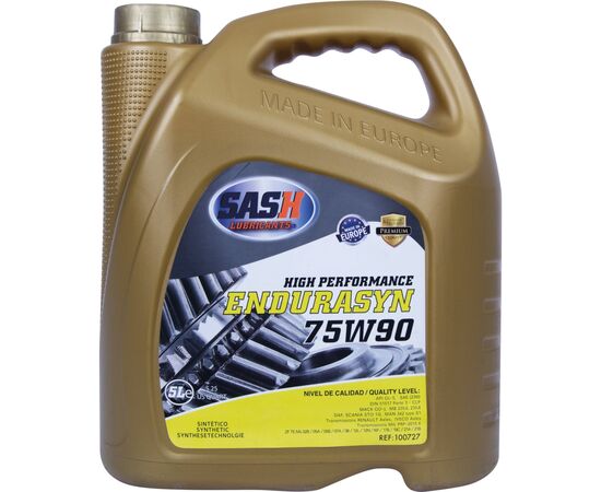 Трансмиссионное масло SASH ENDURASYN SAE 75W90 GL4/5 5л (100727)