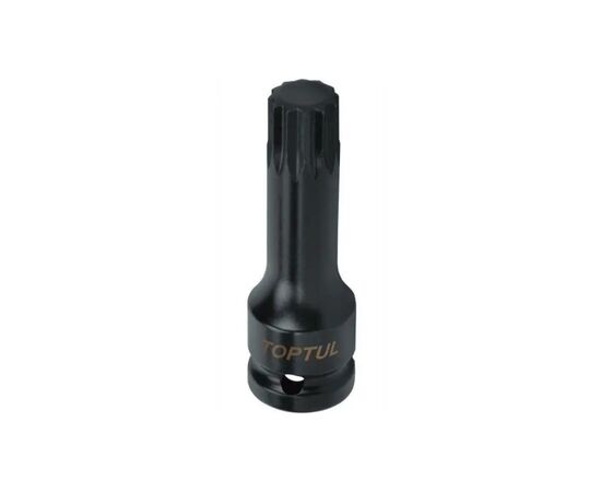 Головка торцевая Toptul SPLINE ударная М14 L77мм 1/2" (KADB1614L)