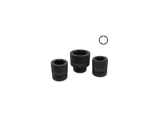 Головка торцева Toptul ударна 2-1/2" 110мм (KABA80B0), зображення 2