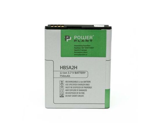 Аккумуляторная батарея для телефона PowerPlant Huawei HB5A2H (CS366, T550, C5730, EX300, U8110) (DV00DV6183), изображение 2 Аккумуляторная батарея для телефона PowerPlant Huawei HB5A2H (CS366, T550, C5730, EX300, U8110) (DV00DV6183), изображение 2