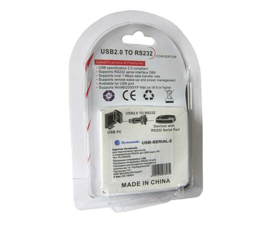 Перехідник USB to COM Dynamode (USB-SERIAL-2), зображення 4 Перехідник USB to COM Dynamode (USB-SERIAL-2), зображення 4