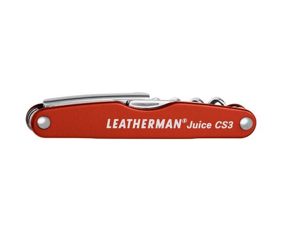 Мультитул Leatherman Juice CS3- Cinnabar orange (832369), изображение 3 Мультитул Leatherman Juice CS3- Cinnabar orange (832369), изображение 3